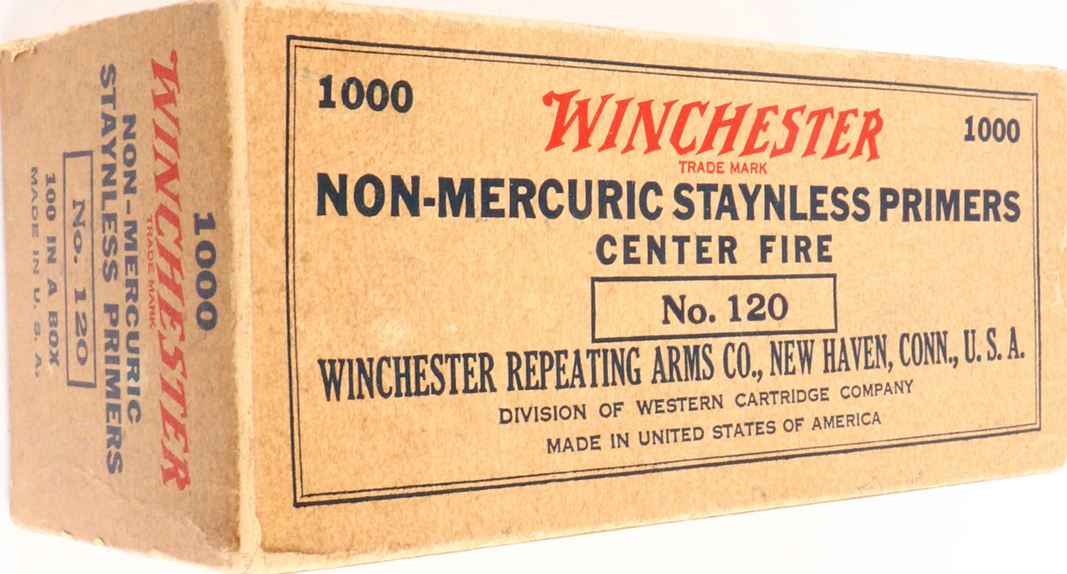Item 90154 (Ended 20240531 231101) Winchester primer brick