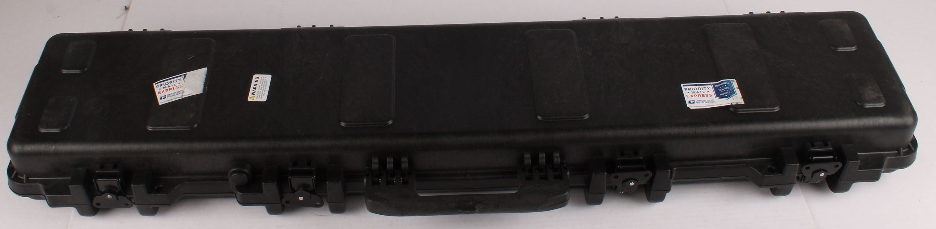 Item 4776 (Ended 20240830 170100) Cabela's, Plastic gun case, has foam inserts, folding